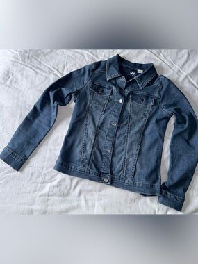 Lee Riders Women’s Fitted Denim Jacket Medium Blue Size M